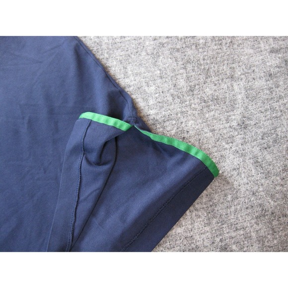 Polo Golf Ralph Lauren Shirt Men Large Blue Stripe Pinehurst US Open 2014 - Picture 7 of 16